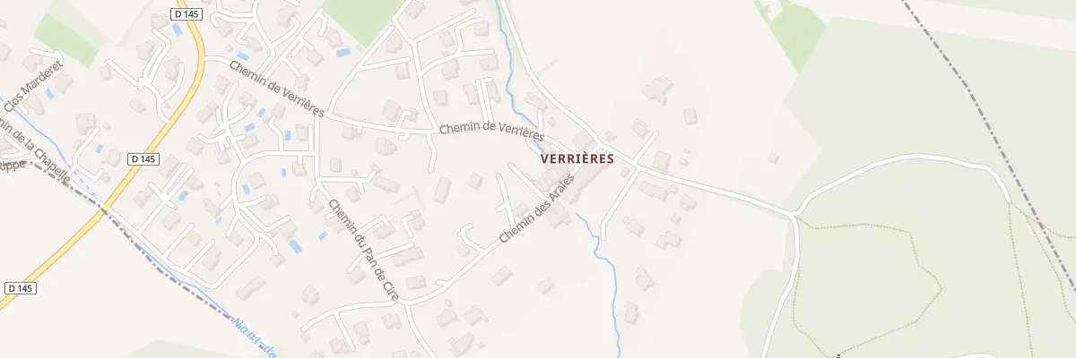 Plan du 60 Che des Arales à Neydens