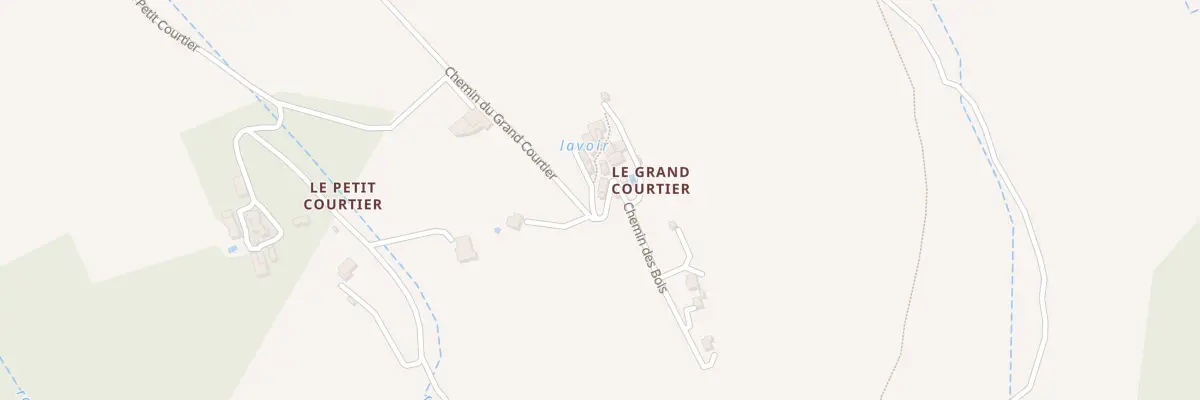 Plan du 519 Che du Grand Courtier à Bras-d’Asse