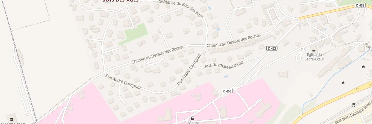 Plan du 2 Rue Andre Garrignot à Novillars