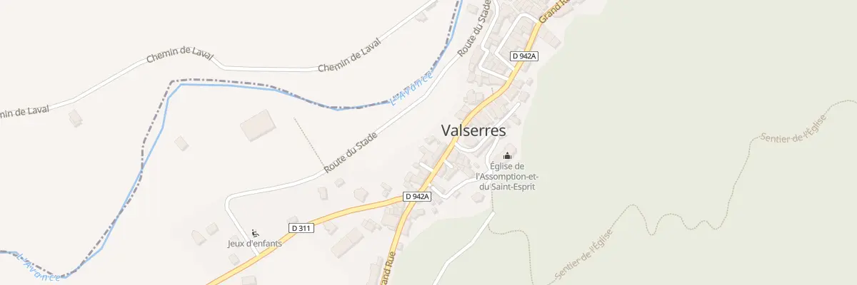 Plan du 4 Pl du 11 Novembre à Valserres