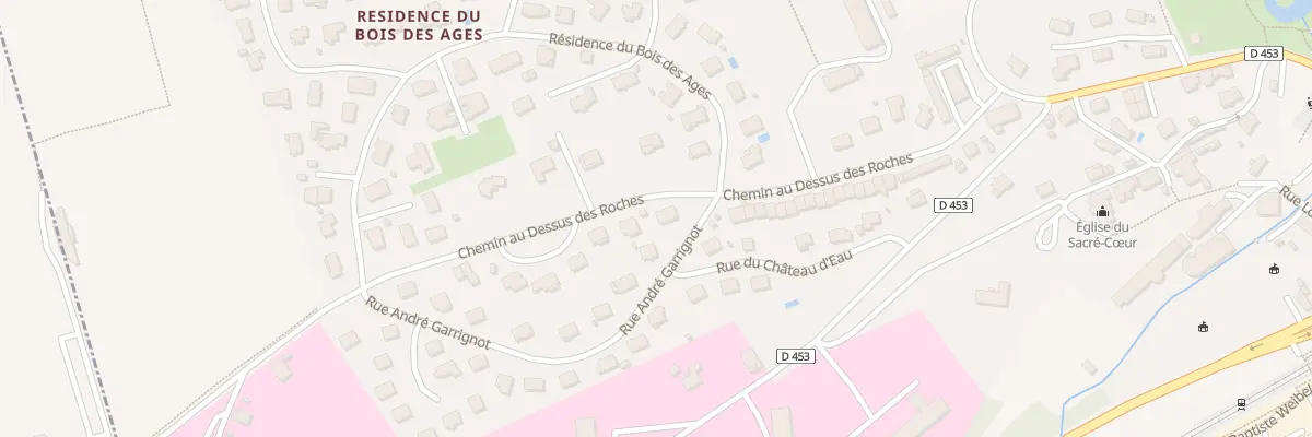 Plan du 37 Che au Dessus des Roches à Novillars