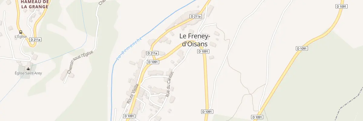 Plan du 5148 Le Village au Freney-d’Oisans