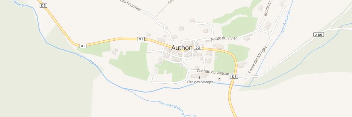 Plan du 5024 Le Village à Authon