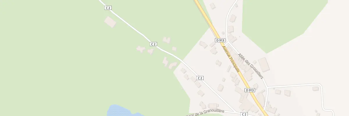 Plan du 13 Cc N 2 de la Chapelle à Saint-Firmin