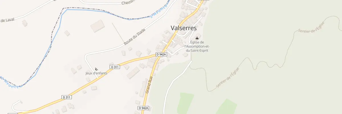Plan du 7 Rue de Fontainebleau à Valserres
