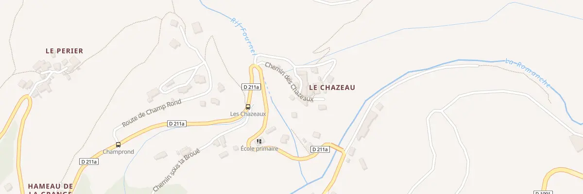 Plan du 92 Che des Chazeaux au Freney-d’Oisans