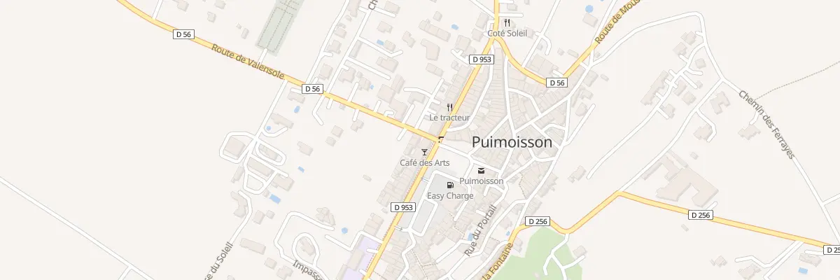 Plan du 5090 Le Village à Puimoisson