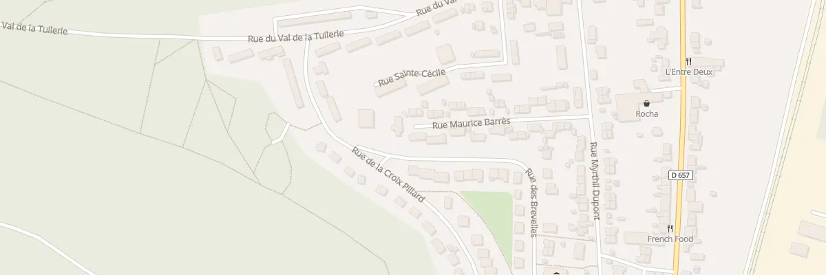 Plan du 35 Rue Maurice Barrés à Pompey