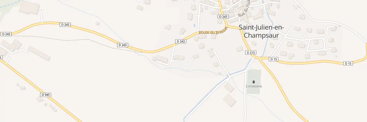 Plan du 5068 Condamine à Saint-Julien-en-Champsaur