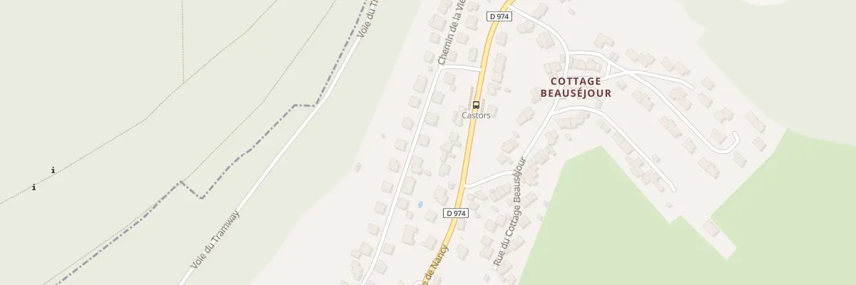 Plan du 7 Rue des Castors à Chavigny