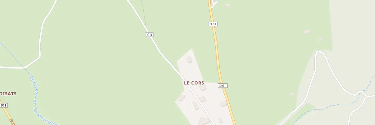 Plan du 314 Rte des Dalphins à La Motte-en-Bauges