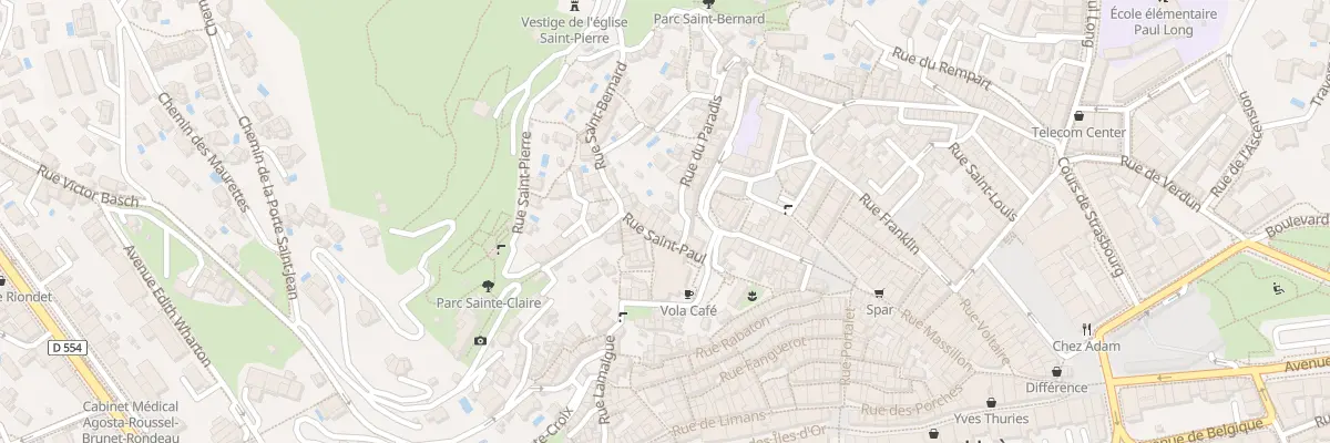 Plan du 8 Rue Saint Paul à Hyères