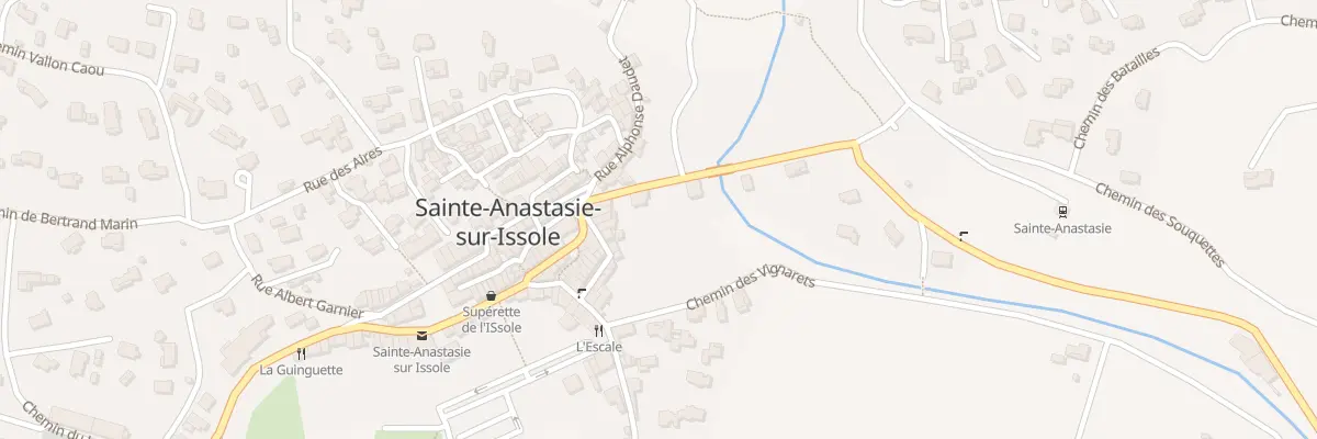 Plan du 3 Rue du Général de Gaulle à Sainte-Anastasie-sur-Issole