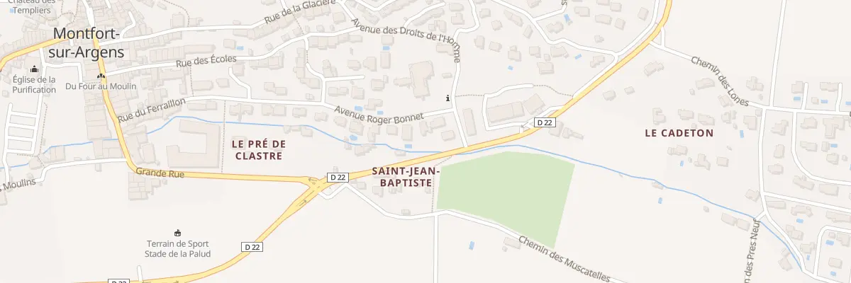 Plan du 35 Av Roger Bonnet à Montfort-sur-Argens