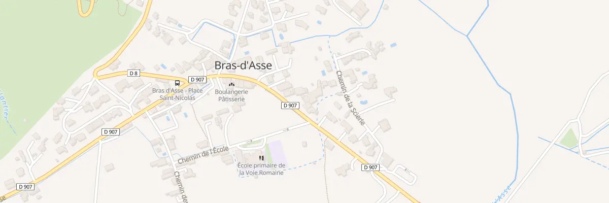 Plan du 35 Rte du Pont de l’Asse à Bras-d’Asse