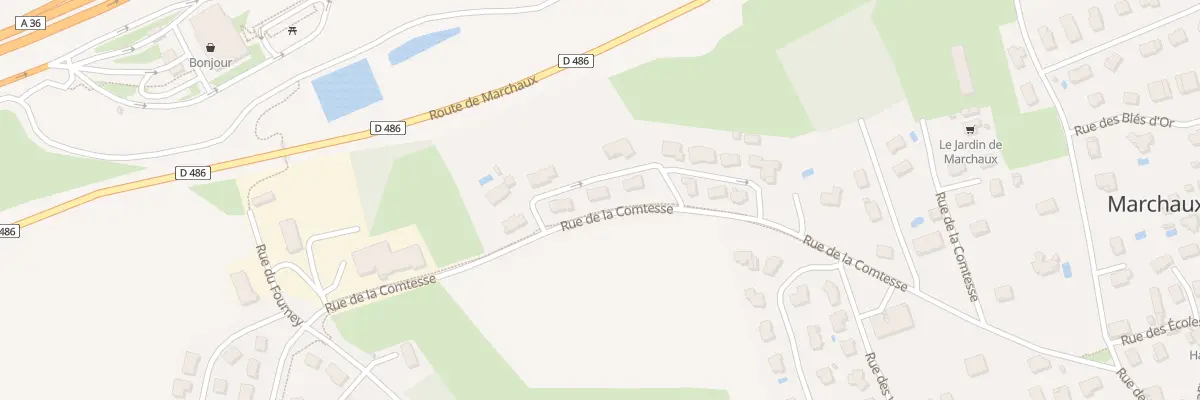 Plan du 3 Rue du Champ Nouveau à Marchaux-Chaudefontaine