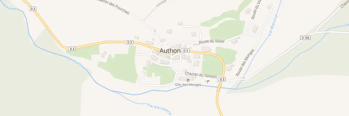 Plan du 5019 Le Village à Authon