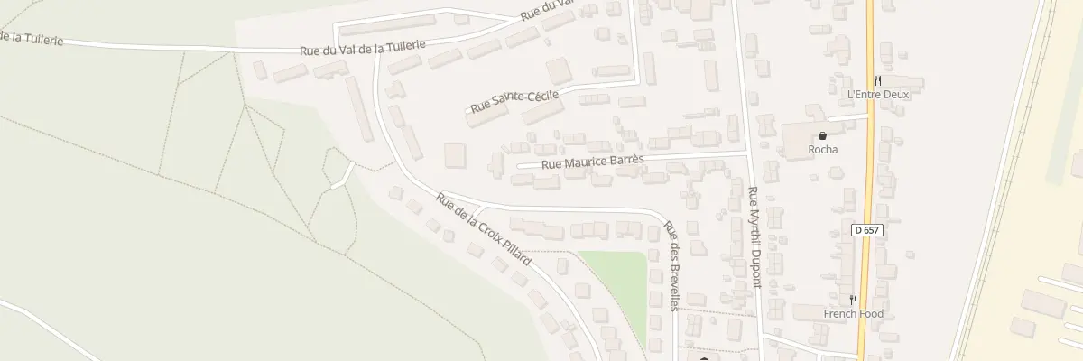 Plan du 31 Rue Maurice Barrés à Pompey