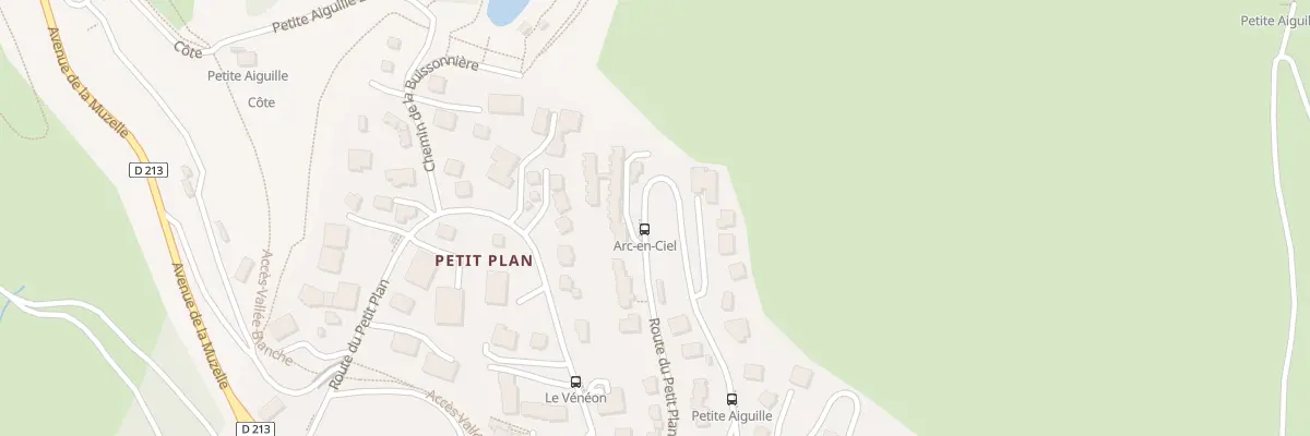 Plan du 5492 Res Arc en Ciel aux Deux Alpes
