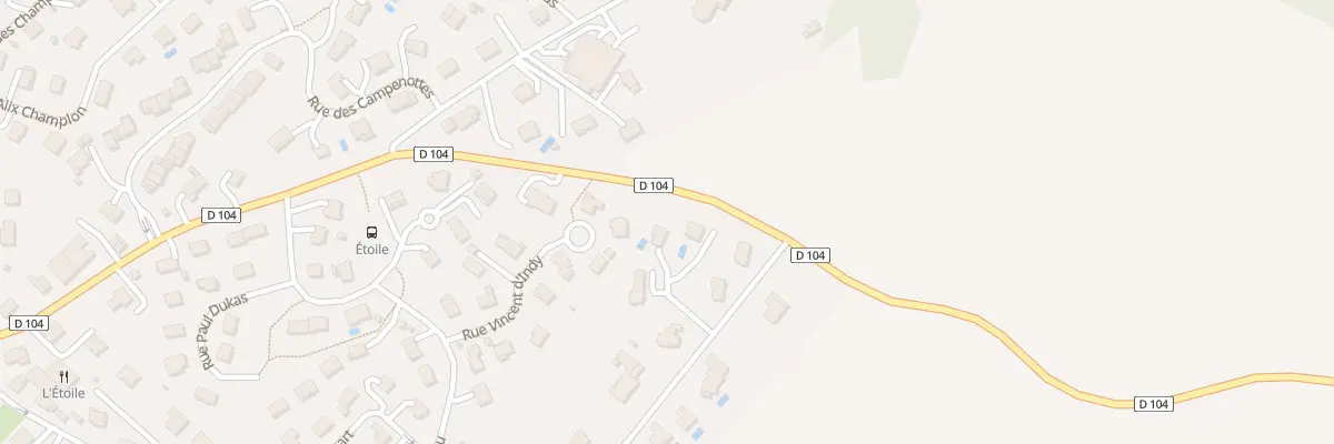 Plan du 8 Rue de la Corvee à Saône