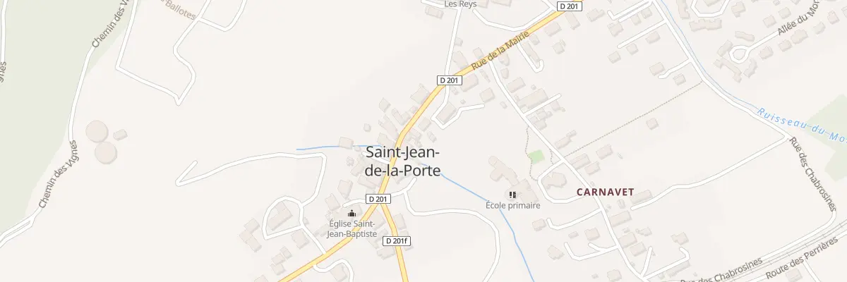 Plan du 106 Rue de la mairie à Saint-Jean-de-la-Porte