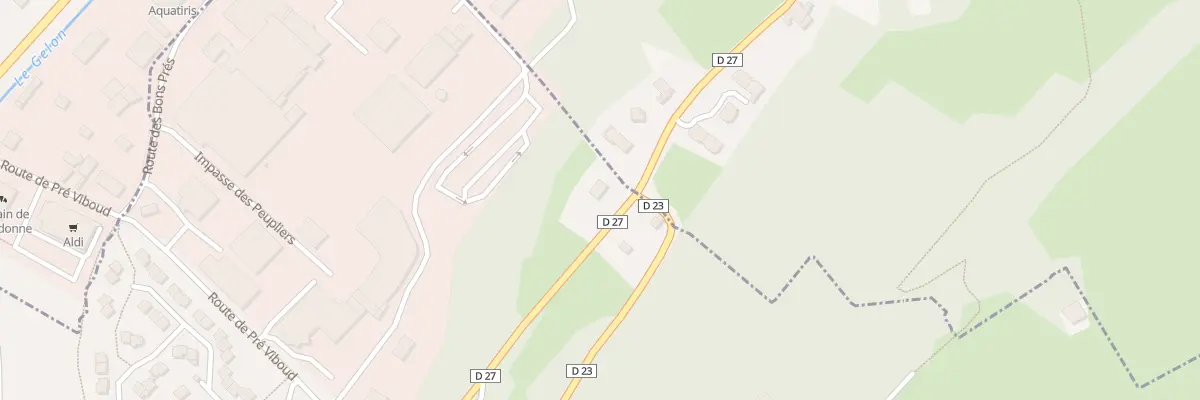 Plan du 1007 Rue richard schneeweis à Valgelon-La Rochette