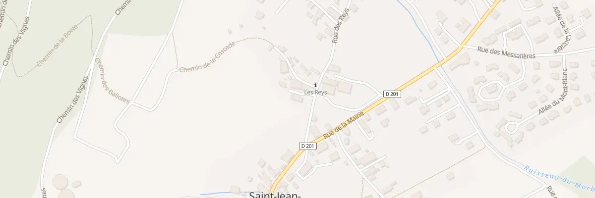 Plan du 35 Cour du nant à Saint-Jean-de-la-Porte