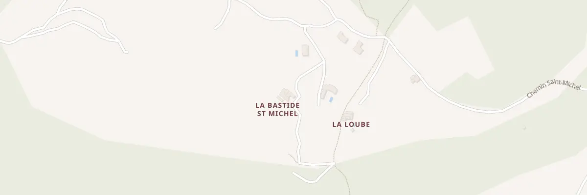 Plan du 955 Che Saint Michel à Baudinard-sur-Verdon