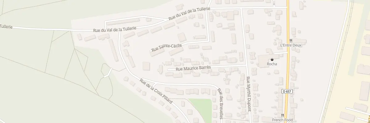 Plan du 24 Rue Maurice Barrés à Pompey