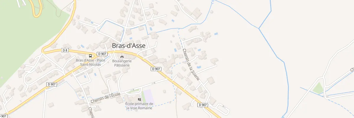 Plan du 21B Rte du Pont de l’Asse à Bras-d’Asse