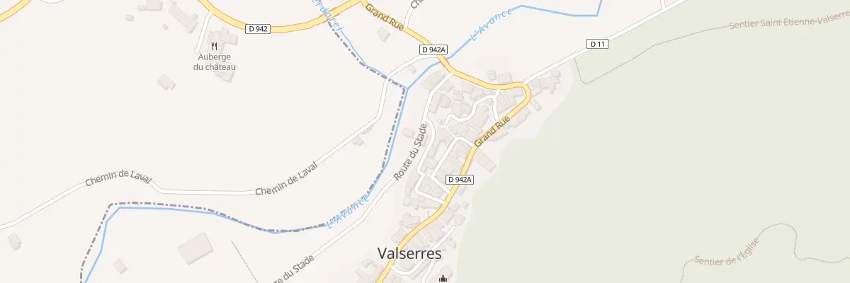 Plan du 4 Rte du Stade à Valserres