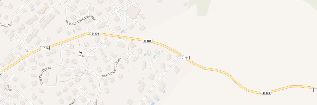 Plan du 6 Rue de la Corvée à Saône