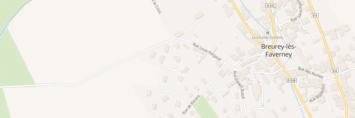 Plan du 5 Rue de Potey Verdun à Breurey-lès-Faverney