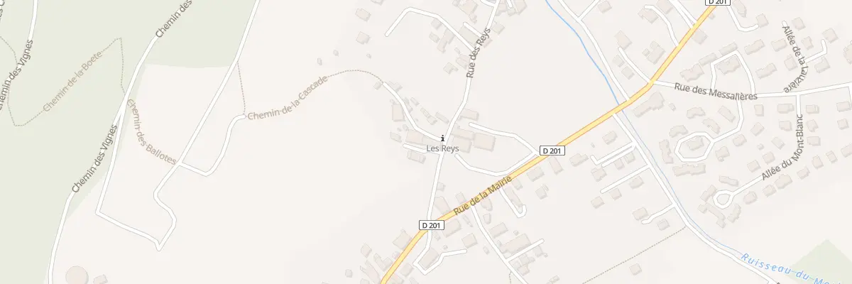Plan du 16 Cour du nant à Saint-Jean-de-la-Porte