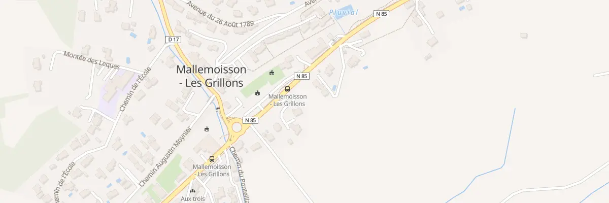 Plan du 5133A Les Paluds à Mallemoisson