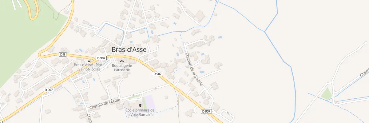 Plan du 13 Che de la Scierie à Bras-d’Asse