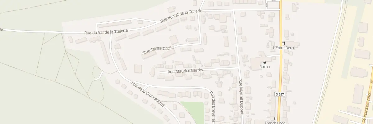 Plan du 20 Rue Maurice Barrés à Pompey