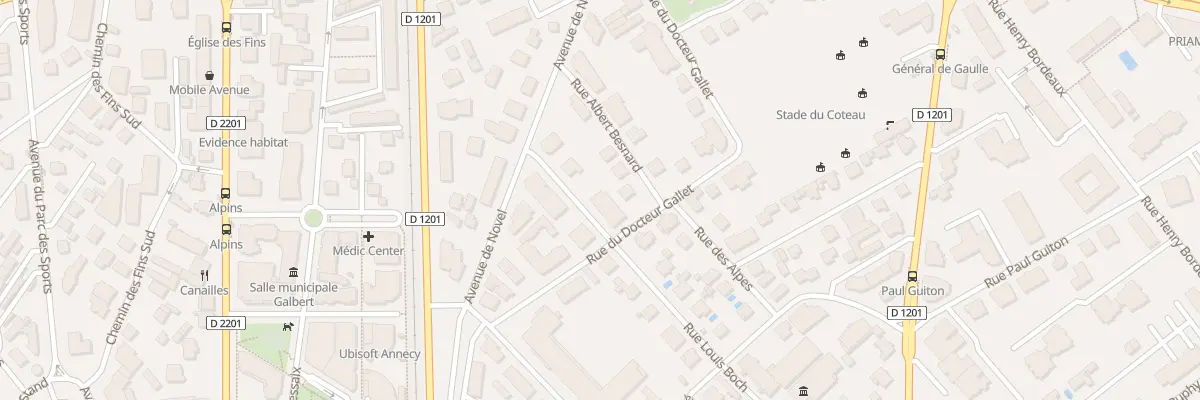 Plan du 28 Rue Louis Boch à Annecy