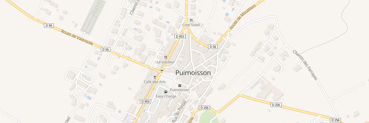 Plan du 5128 Le Village à Puimoisson
