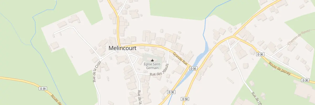 Plan du 5 Rue des Tilleuls à Melincourt