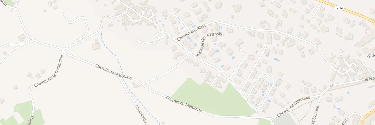 Plan du 251 Che du Canadel à Puget-Ville