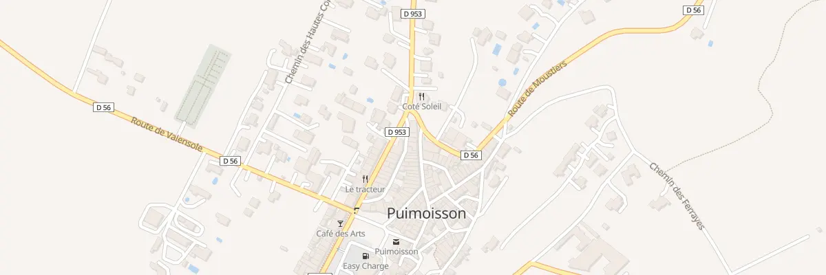Plan du 5140 Rue Grand Rue à Puimoisson