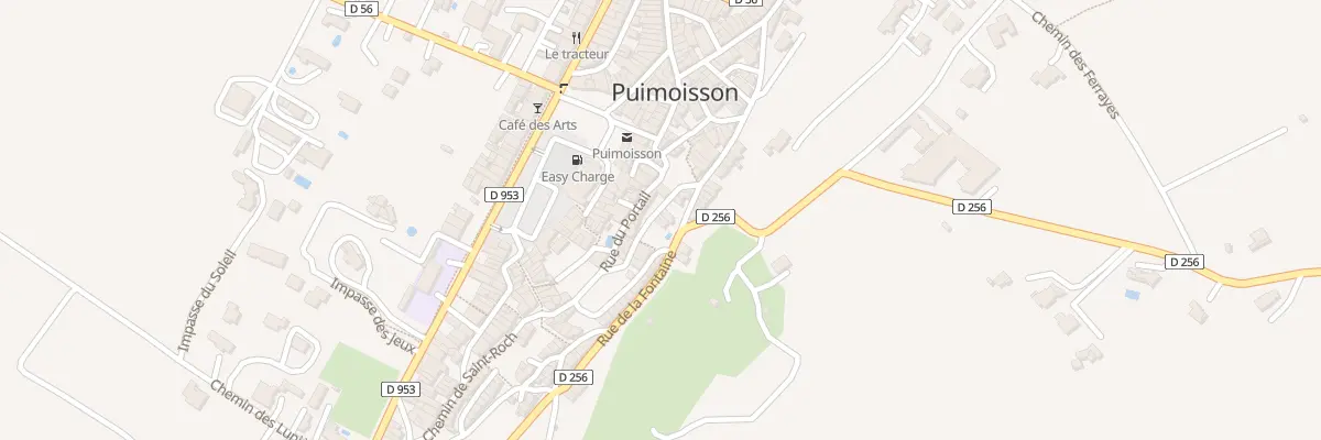 Plan du 5209 Qua de la Fontaine à Puimoisson