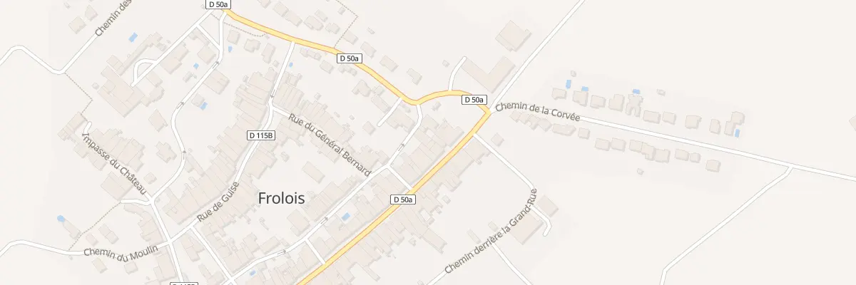 Plan du 43B Rue Saint-Martin à Frolois
