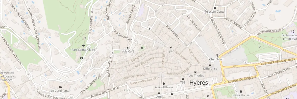 Plan du 4B Rue Rabaton à Hyères