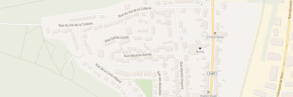Plan du 16 Rue Maurice Barrés à Pompey