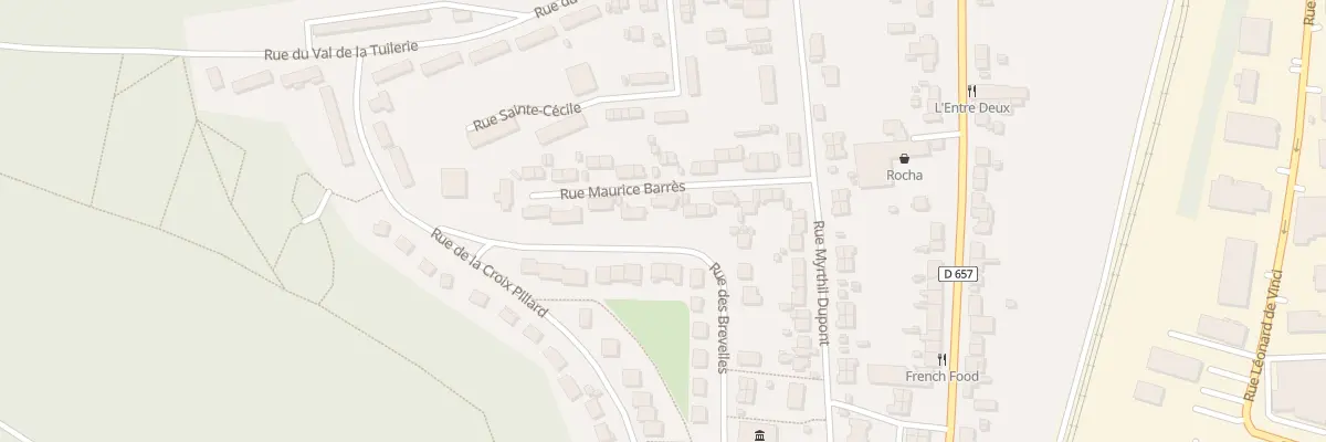 Plan du 19 Rue Maurice Barrés à Pompey