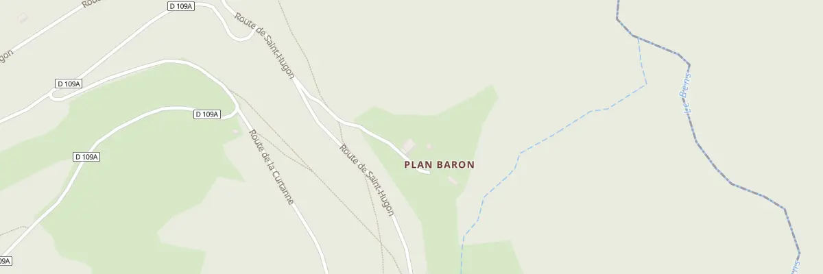 Plan du 4209 Rte de Saint Hugon à La Chapelle-du-Bard