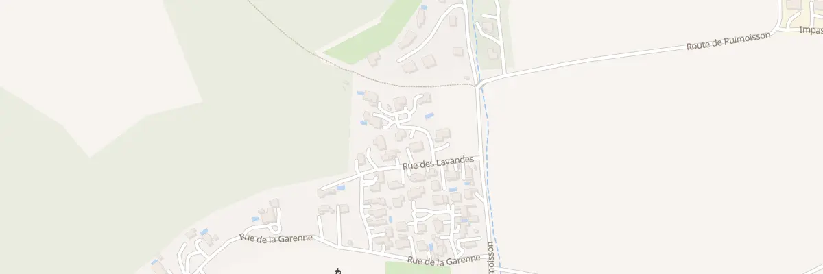 Plan du 1 Rue des Romarins à Roumoules
