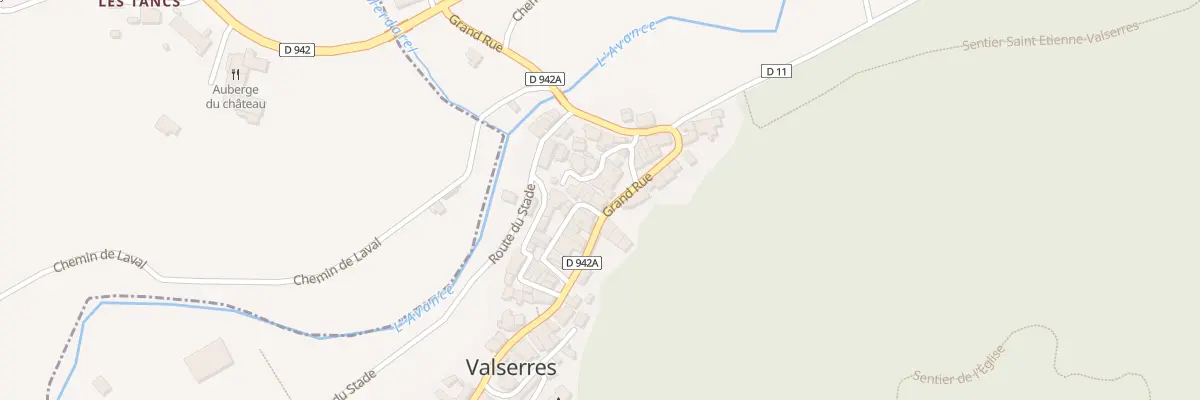 Plan du 5075 Le Village à Valserres